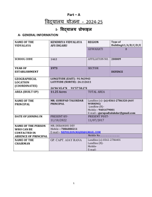 学校计划 – 2024-25